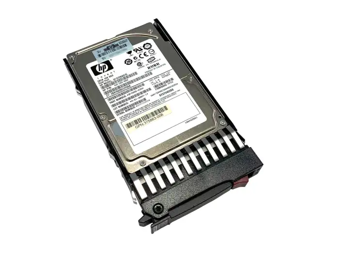 HP 72GB 10K HPLUG DP SAS 2.5IN SFF HDD 389346-001
