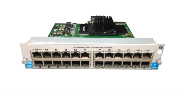 HP 24 Port 10/100 Switch Module J8765A
