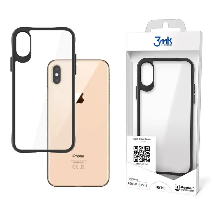 Apple iPhone Xs Max - 3mk Satin Armor Case+