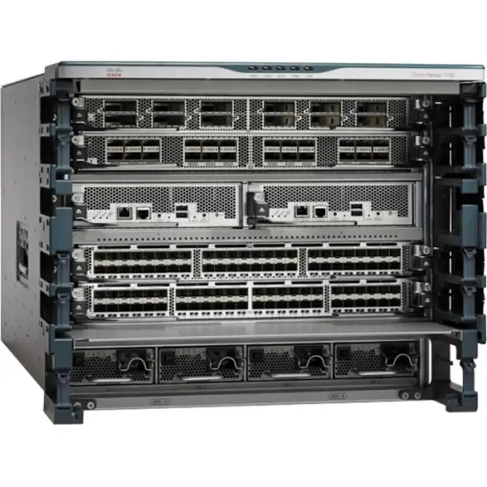 Nexus 7700 6 Slot Chassis, No Power Supplies, Fans included N77-C7706