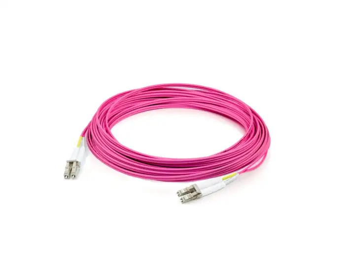FIBER OPTICAL PATCH CORD LC MULTIMODE OM4 PURPLE NEW