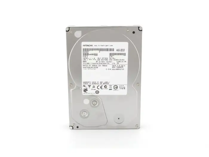 HP MSA2 1TB 7.2K rpm 3.5in SATA Reman HDD  HUA722010CLA330
