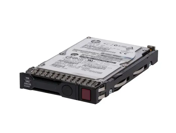 HP 600GB SAS 6G 10K SFF HDD for G8-G10 Servers 653957-001