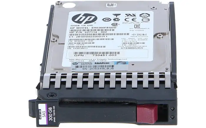 HP 300GB SAS 6G 15K SFF HDD for MSA Storage C8S61A