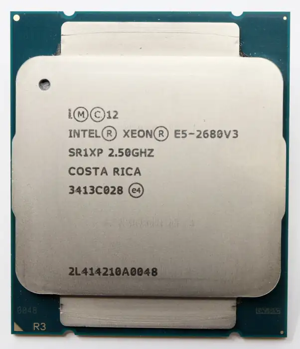 Intel E5-2680v3 2.50GHz 12C 30M 120W 2.5GHz/2133MHz/30MB  SR1XP