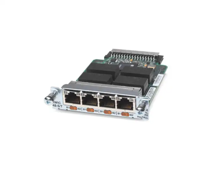 Cisco 4-Port ISDN BRI S/T High-Speed WAN Card BRI-4B-S/T