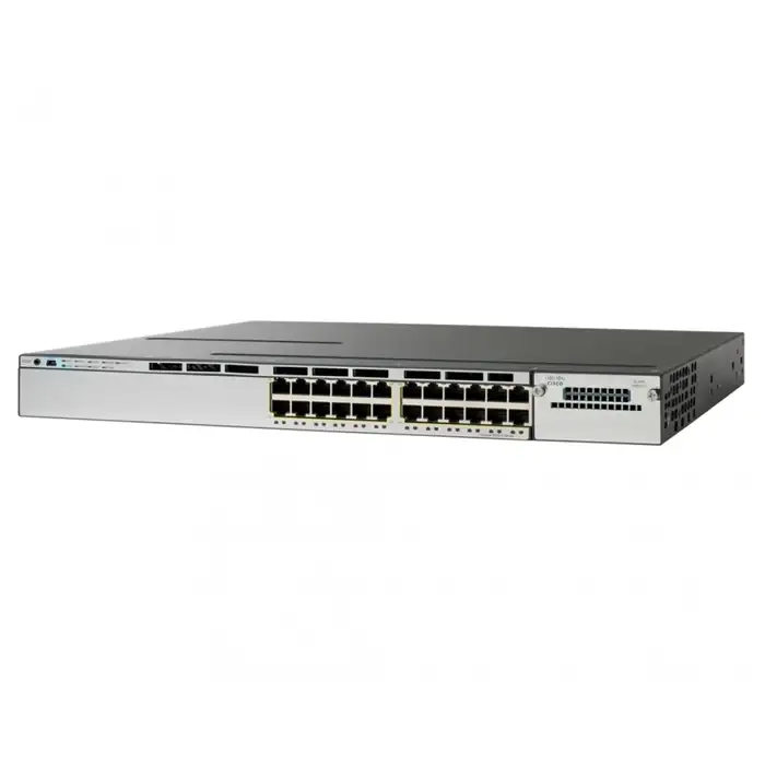 Cisco Catalyst 3850 24 Port GE SFP IP Base WS-C3850-24S-S