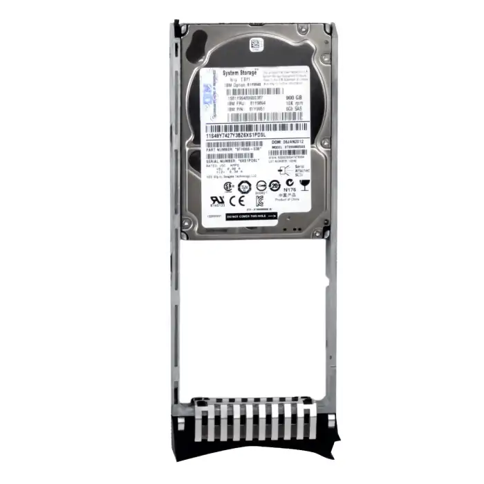 900GB 2.5in 10K 6Gb SAS HDD  81Y9948