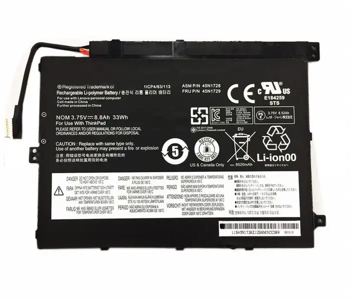 LENOVO THINKPAD TABLET 10 BATTERY NEW