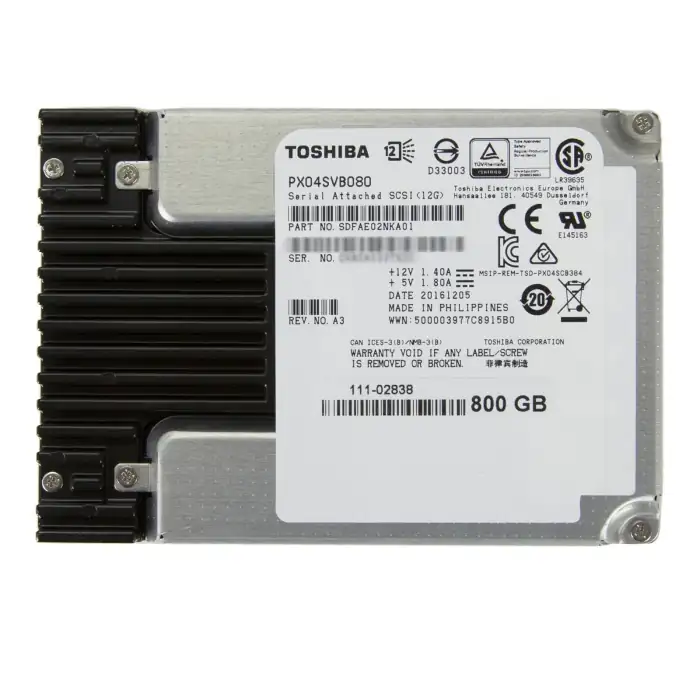 Netapp 800GB SAS 6G SFF SSD 111-02838
