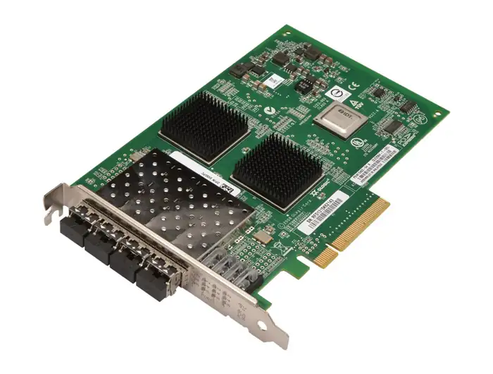 HBA FC 8GB QLOGIC QLE2564 FIBER CHANNEL QUAD PORT PCI-E FP