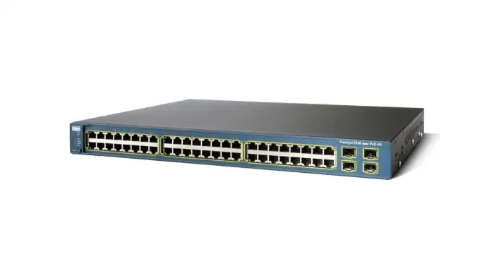 Cisco Catalyst 3560 48 10/100 + 4 SFP IPS WS-C3560-48TS-E