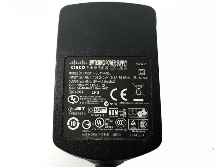 AC ADAPTER CISCO 5V/2.0A