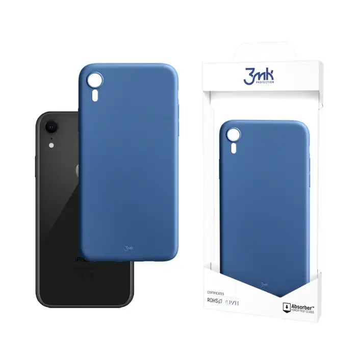 Apple iPhone Xr - 3mk Matt Case blueberry