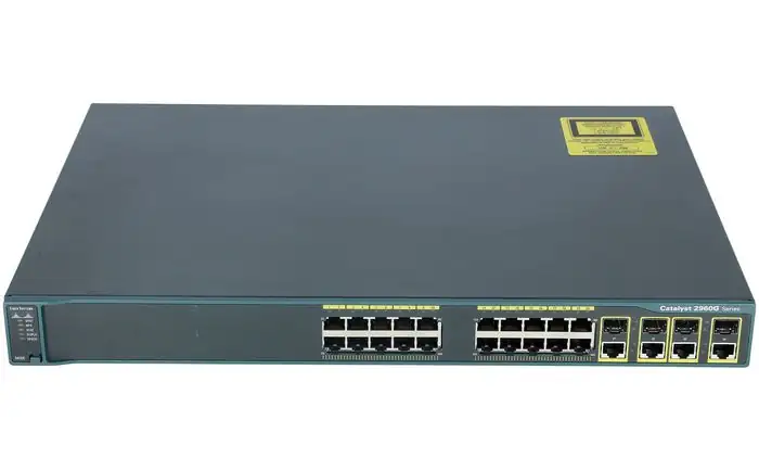 SWITCH 24P 1GBE CISCO 2960-G 4xSFP LAN-B WS-C2960G-24TC-L