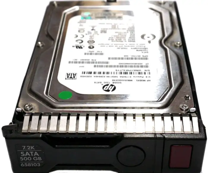 HP 500GB SATA 6G 7.2K LFF HDD for G8-G10 Servers  MB0500GCEHE-G8-LFF