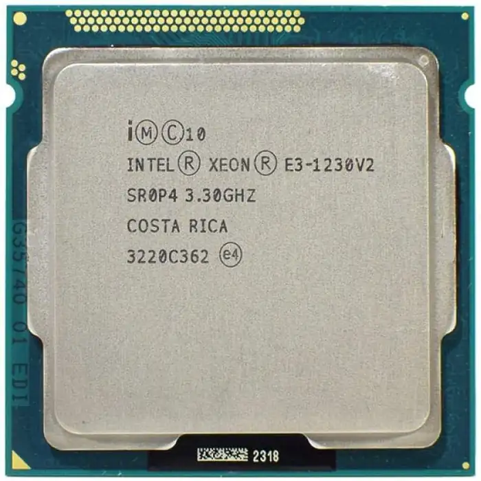 Intel E3-1240V2 3.40GHz 4C 8M 69W SR0P5