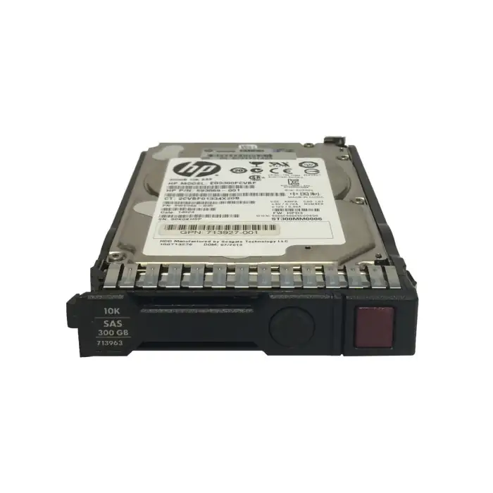 HP 300GB SAS 6G 10K SFF HDD for G8-G10 Servers 713825-B21