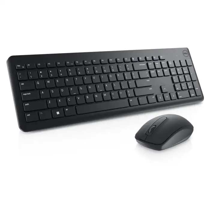 KEYBOARD MOUSE DELL WIRELESS KM332 GR BL NEW