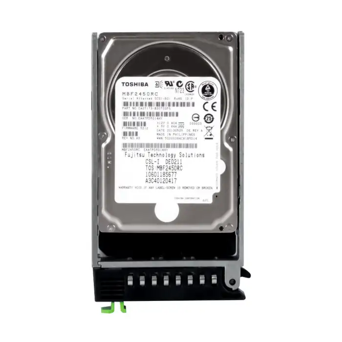 450GB SAS HDD 6G 10K 2.5in A3C40120417