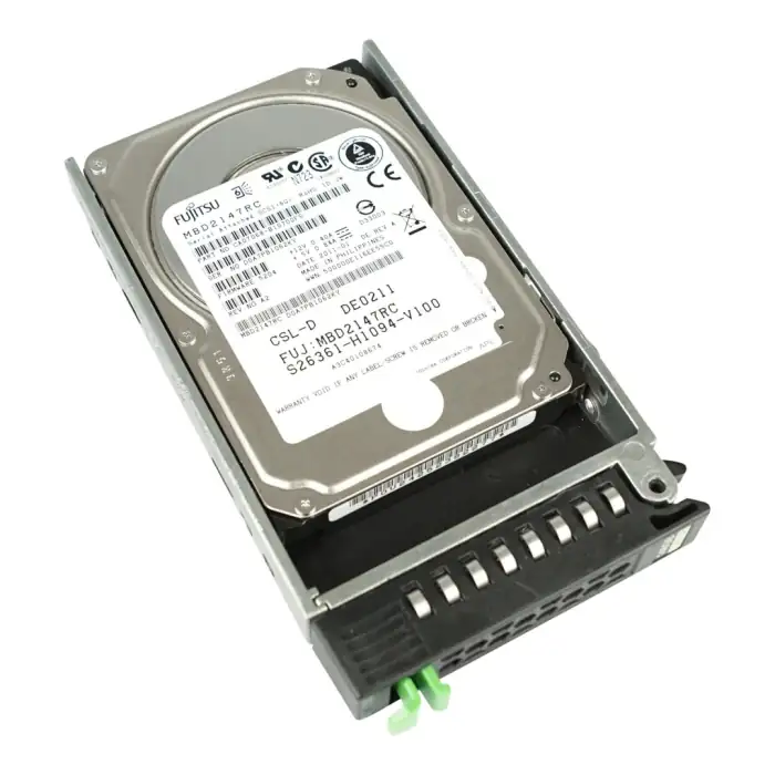 146GB SAS HDD 6G 10K 2.5in S26361-F4006-L114