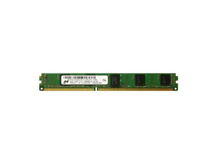 2GB MICRON PC3L-10600R DDR3-1333 1Rx8 CL9 ECC RDIMM VLP 1.35