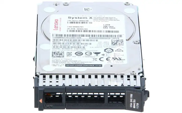 1.2TB 10K 12Gbps SAS 2.5in G3HS HDD 00WG701