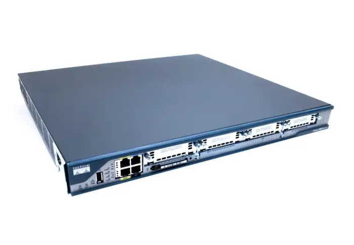 ROUTER CISCO 2801 2xF.ETH/1x ISDN BRI/4xETH
