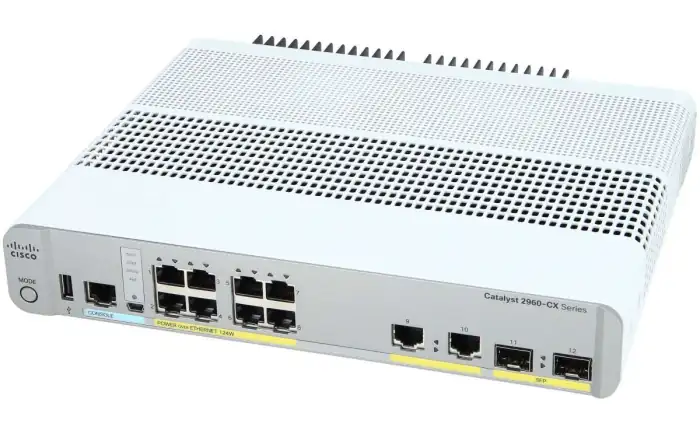 Cisco Catalyst 2960-CX 8 Port PoE, LAN Base WS-C2960CX-8PC-L