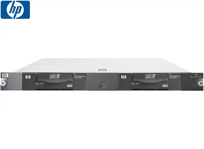 TAPE DRIVE ENC 1U HP STORAGEWORKS WITH 2x DAT 72GB USB