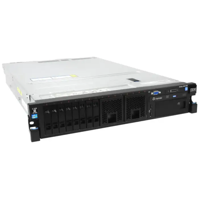 SERVER IBM X3650 M4 8SFF 2xE5-2640/2X4GB/RAID M5110e-512MBw