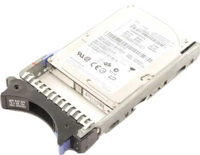 73 GB 10 000 rpm Hot-Swap 2.5-inch SFF SAS hard dr drive  26K5655