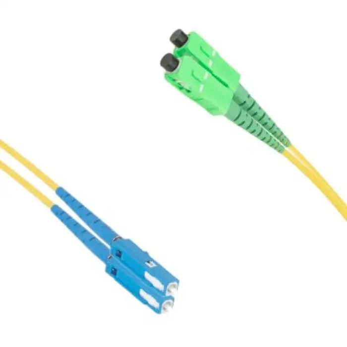 FIBER OPTICAL PATCH CORD MU/UPC-SC/APC SINGLE MODE 9/125 14M