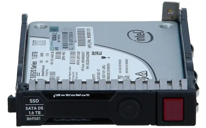 HP 1.6TB SATA 6G Read Intensive SFF SSD 869581-001