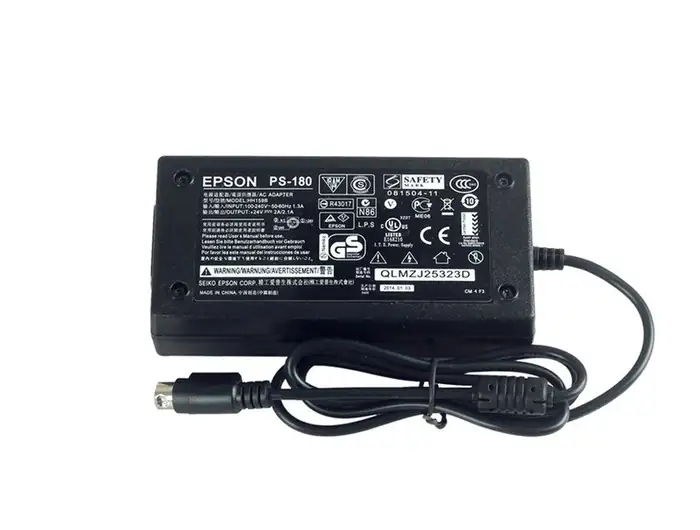 POS AC ADAPTER PS-180 FOR EPSON RECEIPT PRINTERS