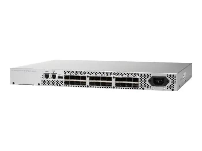 HP 8/24 Base (16) SAN Switch AM868B
