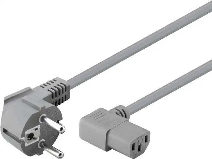 ΚΑΛΩΔΙΟ ΤΡΟΦΟΔΟΣΙΑΣ SCHUKO ΣΕ C13 ΓΚΡΙ NEW