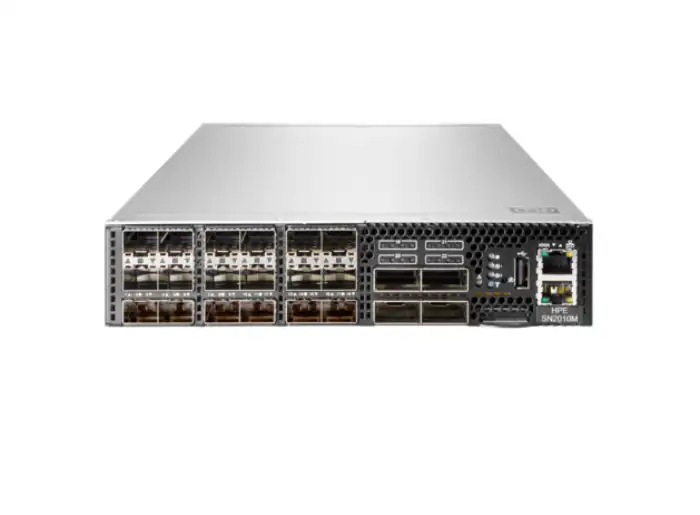 HP SN2010M 25GB 18SFP28 4QSP28 Half Width Switch Q9E63A