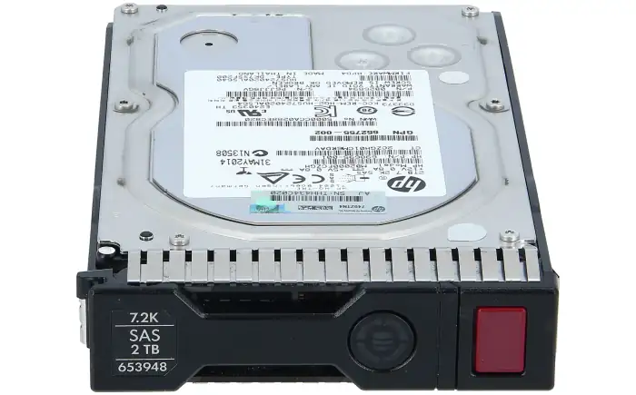 HP 2TB SAS 6G 7.2K LFF HDD for G8-G10 Servers 652757-B21