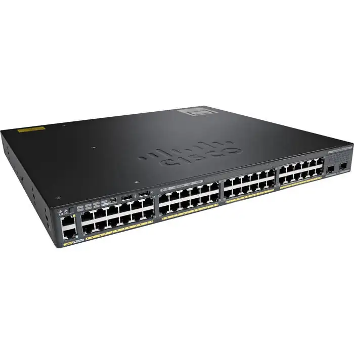 SWITCH ETH 48P 1GBE & 4SFP CISCO CATALYST 2960-X PoE+ 1xPSU LAN Base WS-C2960X-48LPS-L