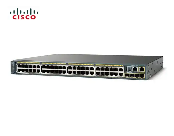 SWITCH ETH 48P 1GBE 2x10GBE SFP+ CISCO 2960X LAN Base POE+ 740W WS-C2960X-48FPD-L