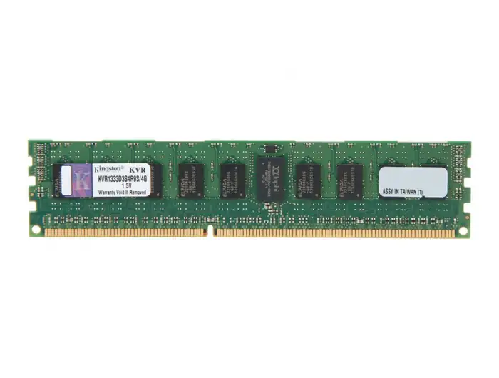 4GB KINGSTON PC3-10600R DDR3-1333 1Rx4 CL9 ECC RDIMM 1.5V
