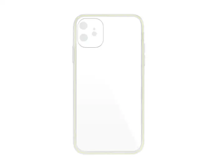 APPLE iPHONE 11 CLEAR CASE YELLOW