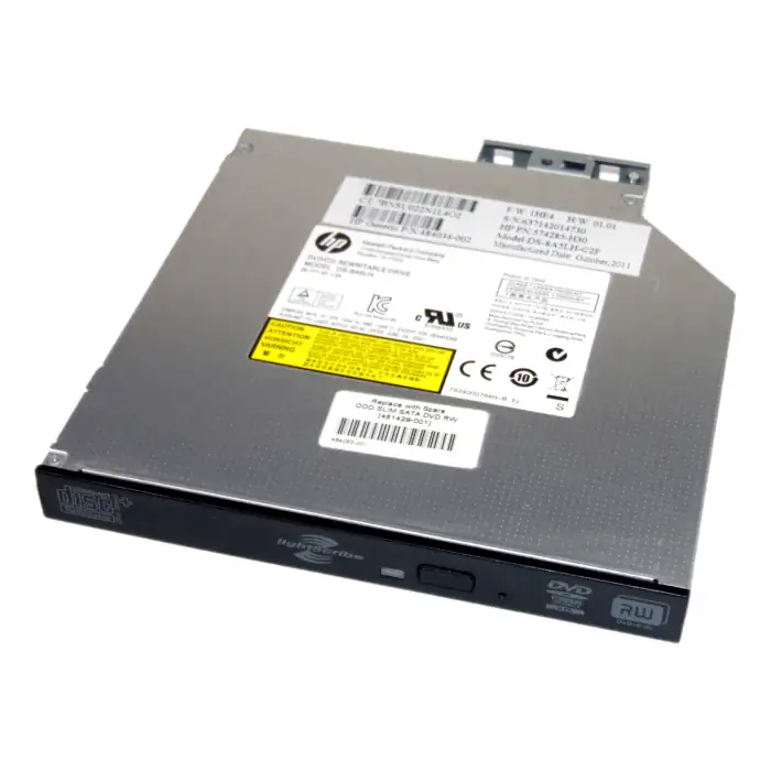 HP SATA Slimline DVD-RW Optical Drive 481429-001