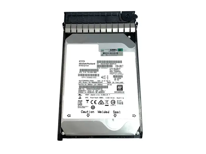 HP 8TB SAS 12G 7.2K 512e LFF Hard drive 793701-B21