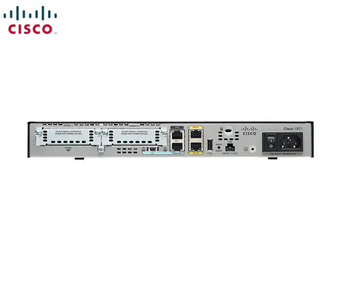 Cisco C1921 Modular Router, 2 GE, 2 EHWIC slots CISCO1921/K9