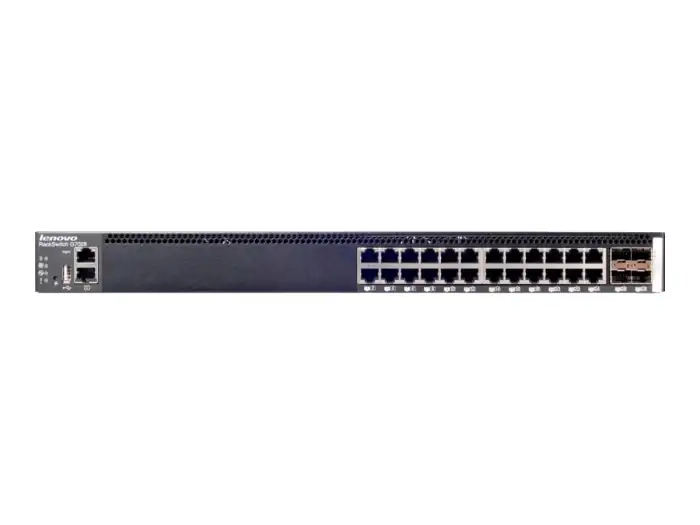 Lenovo RackSwitch G7028 (Rear to Front) 7159BAX