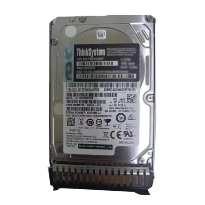 ThinkSystem 2.5in 1TB 7.2K SAS 12Gb Hot Swap 512n HDD 7XB7A00034