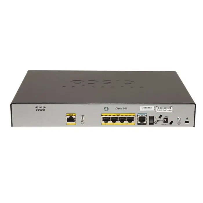 CISCO ISR 4P 881 LAN/WAN 2xPoE C881-K9