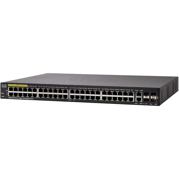 Cisco SG350-52P 52-port Gigabit PoE Managed Switch SG350-52P-K9-EU